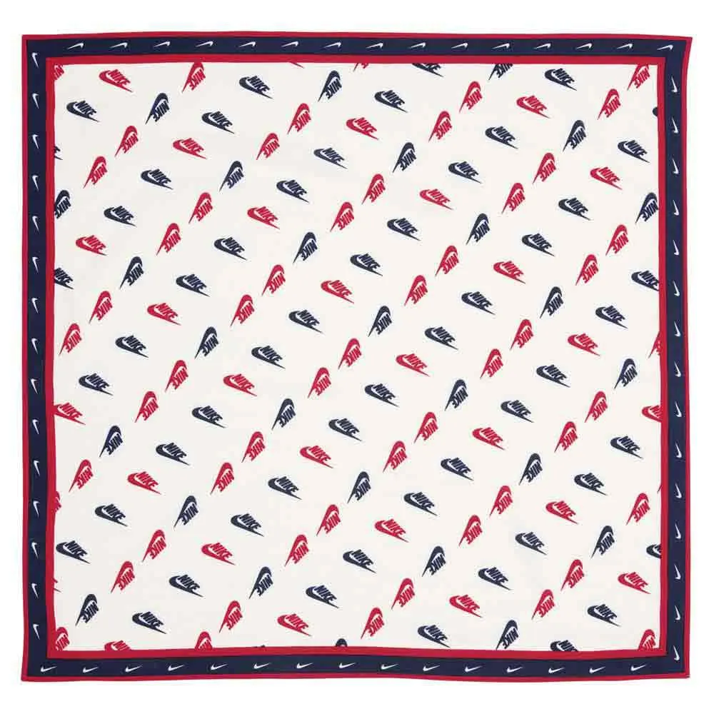 Nike Printed Cotton Hodebånd male, White / red / blue
