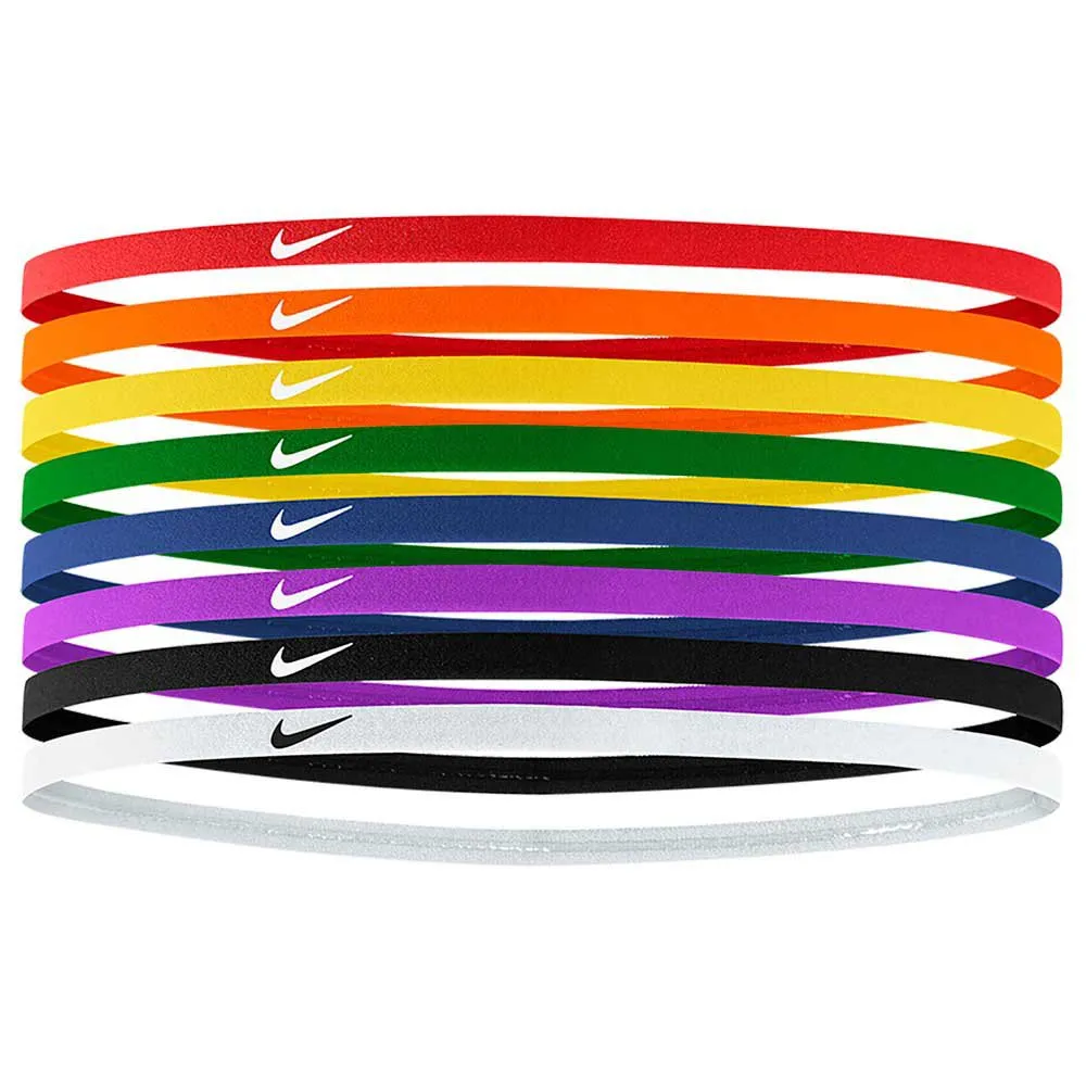 Nike Skinny 8 Pack Hodebånd male, Red / orange / yellow