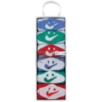 Nike Smiley Crew Sokker 6 Par Nike Smiley Crew Sokker 6 Par