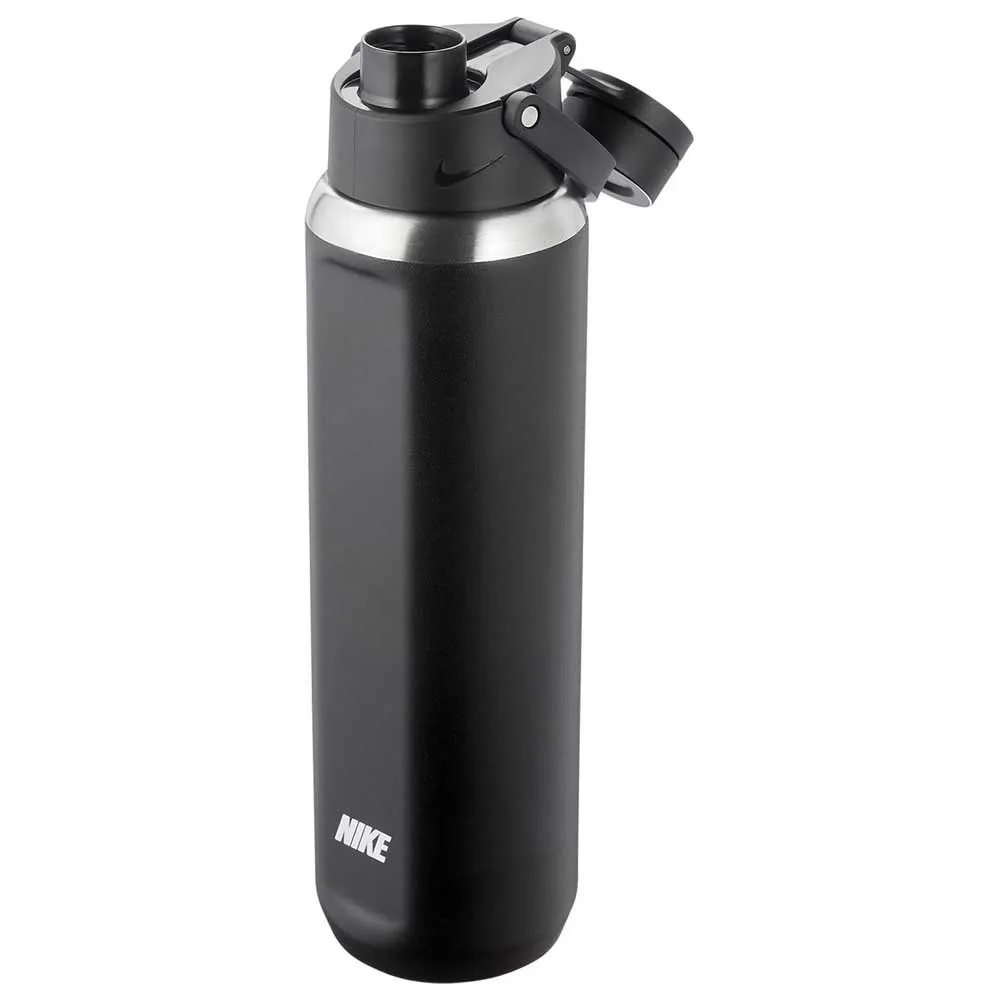 Nike Ss Recharge Chug Vannflaske, Black / black / white, One Size