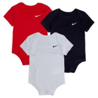 Nike Swoosh Kortermet Body 3 Enheter
