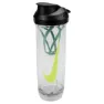 Nike Tr Recharge Shaker 2.0 709ml Shaker, Clear / black / cannon / volt, One Size