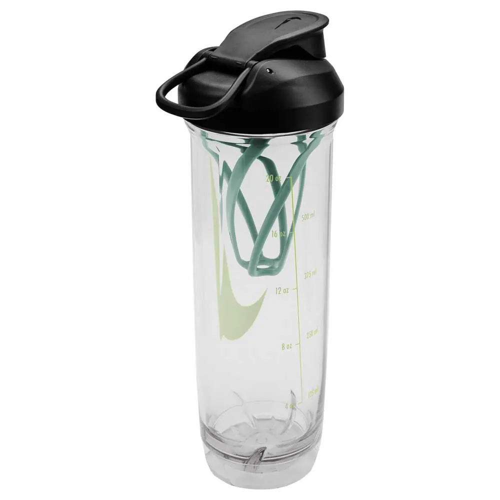 Nike Tr Recharge Shaker 2.0 709ml Shaker, Clear / black / cannon / volt, One Size Nike Tr Recharge Shaker 2.0 709ml Shaker, Clear / black / cannon / volt, One Size
