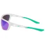 Nike Windtrack Run Mirrored Solbriller unisex, Matte clear / green mirror, One Size