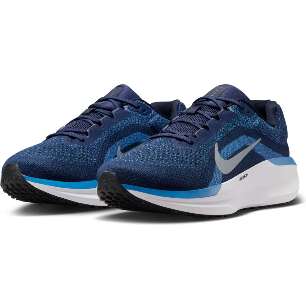 Nike Winflo 11 Treningssko Refurbished male, Midnight navy / white / midnight navy Nike Winflo 11 Treningssko Refurbished male, Midnight navy / white / midnight navy