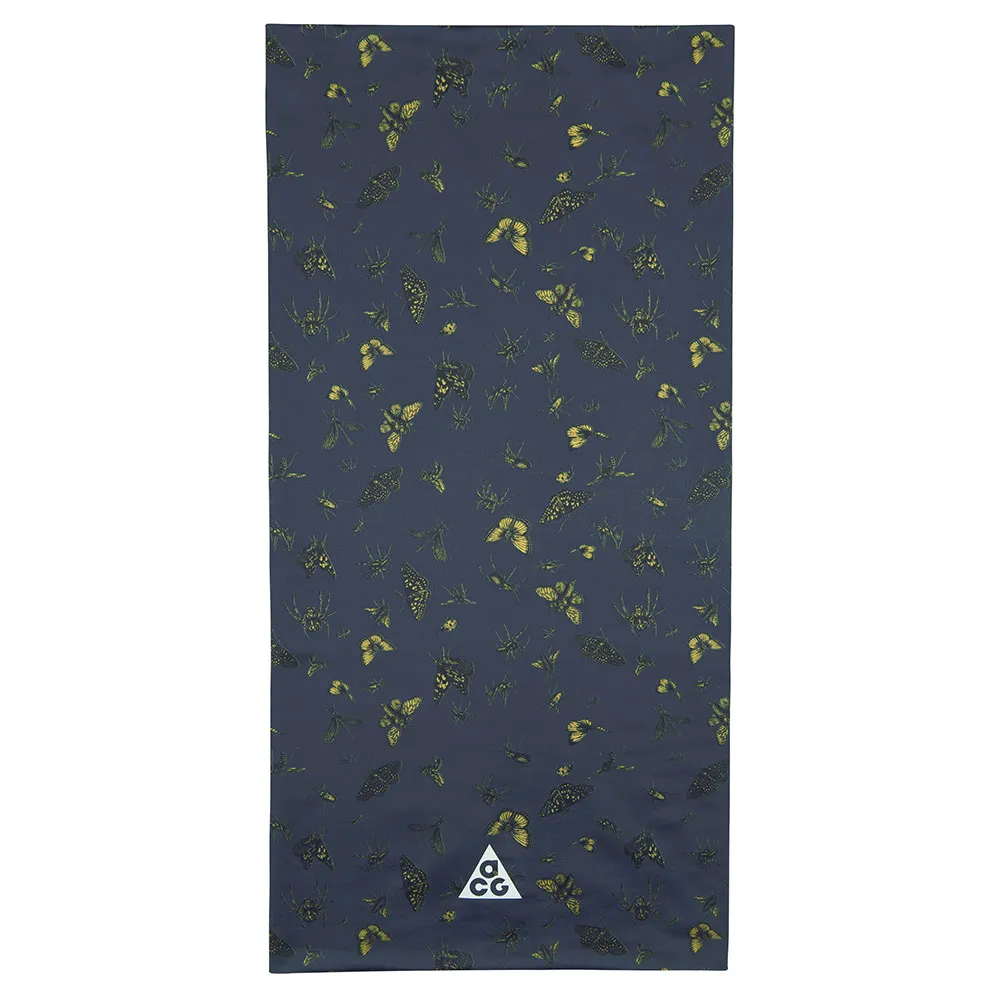Nike Wrap Printed Acg Nakkevarmer, Blue / grey / white
