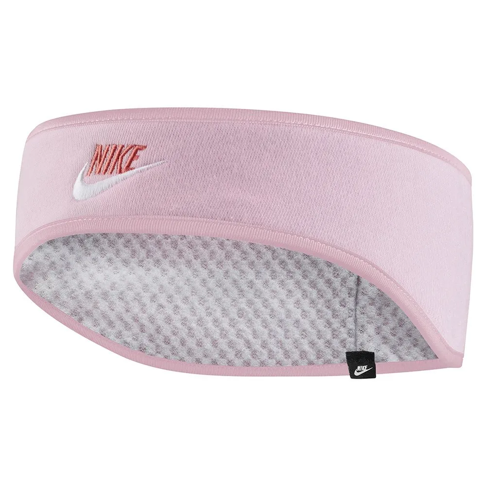 Nike Y Club Fleece Hodebånd unisex, Pink / grey / white