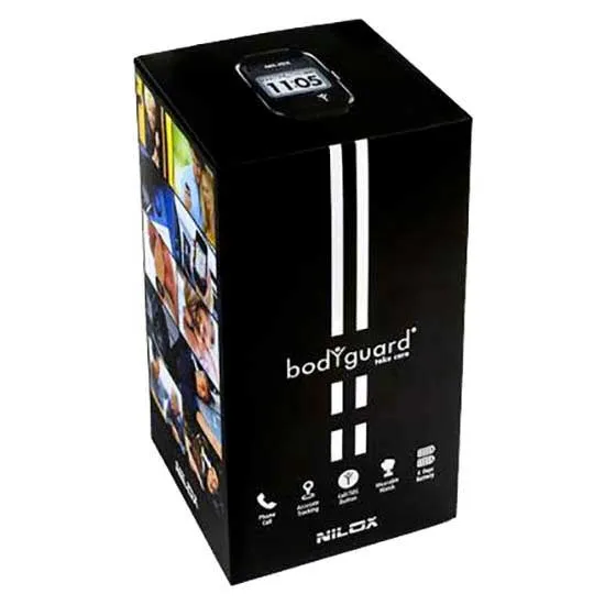 Nilox Bodyguard Klokke, Black