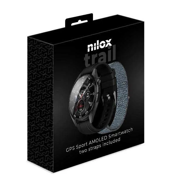 Nilox Trailpro Gps Smartklokke, Black
