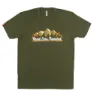 Niner Rlt Kortarmet T-skjorte, Military green