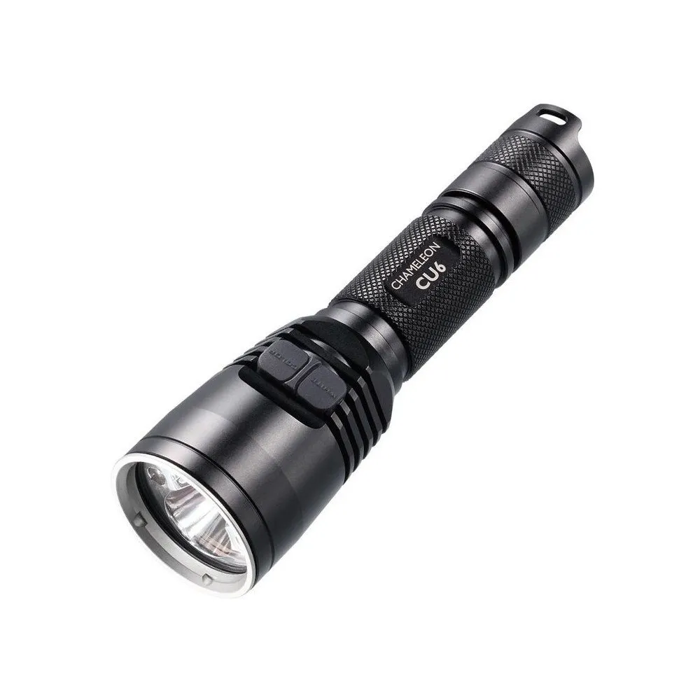 Nitecore Cu6 Chameleon Lommelykt, Black, 440 Lysstyrker