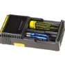 Nitecore Digicharger D2 Batterilader, Black, One Size