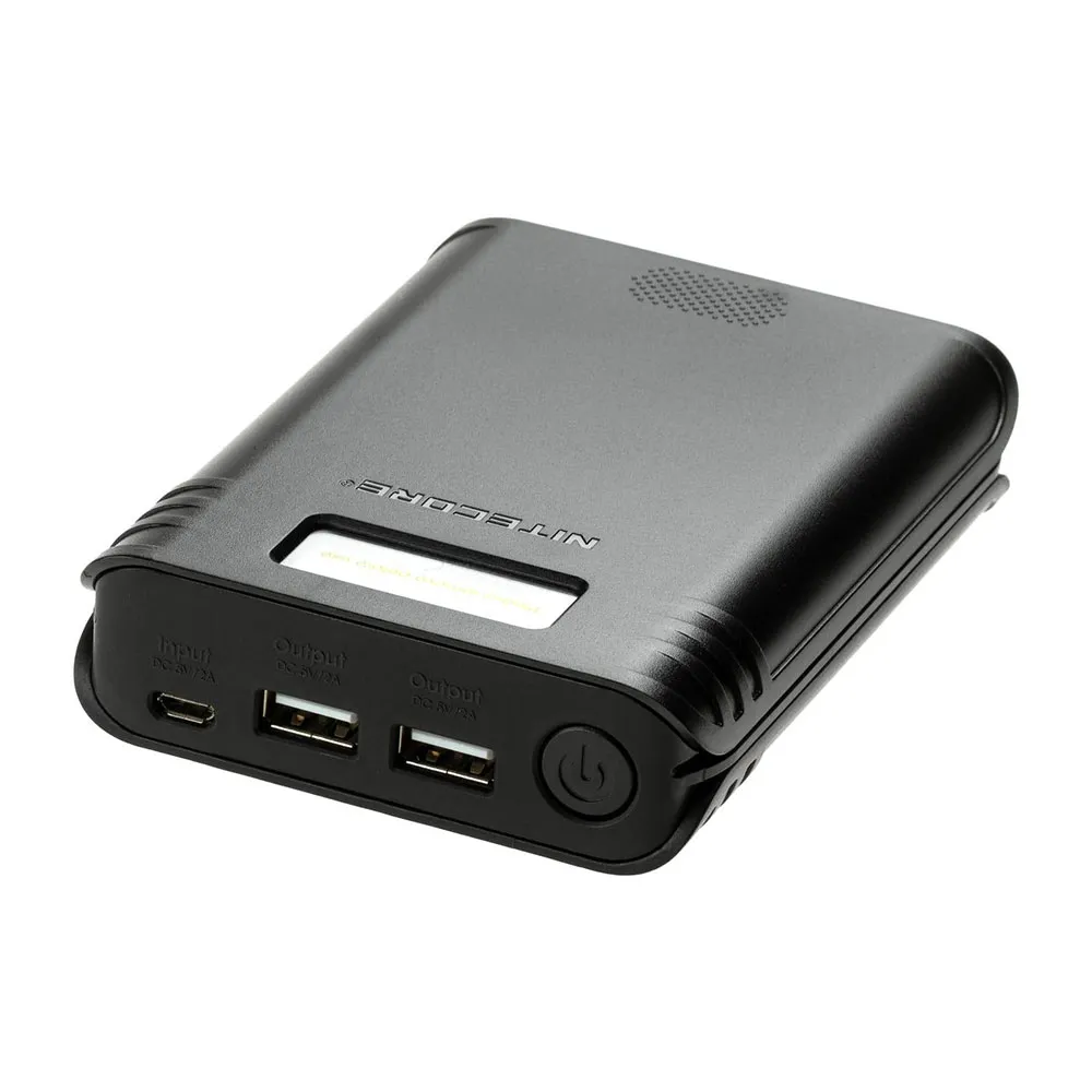 Nitecore F4 Flexible Power Bank Batterilader, Black, One Size Nitecore F4 Flexible Power Bank Batterilader, Black, One Size