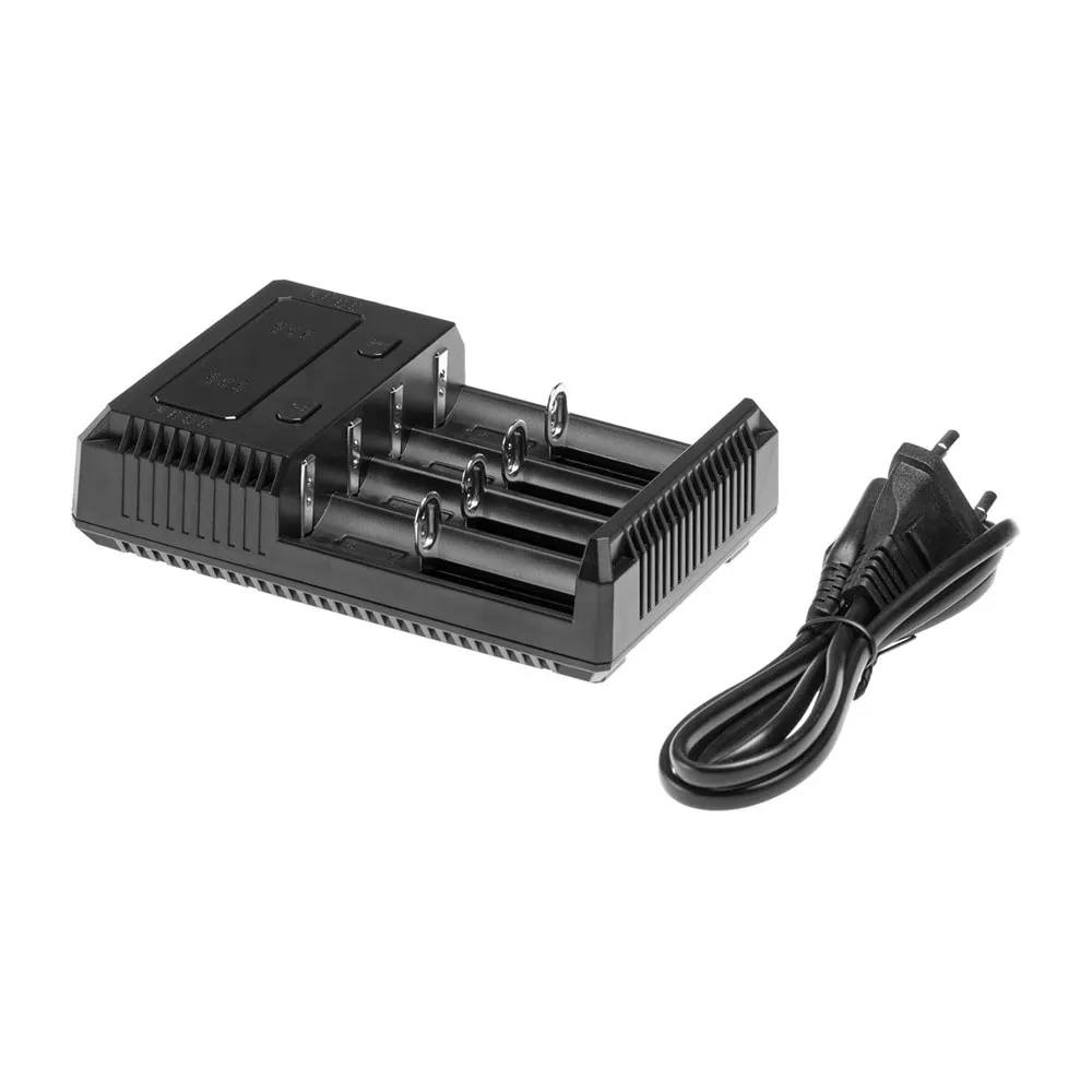 Nitecore Intellicharger New I4 Batterilader, Black, One Size