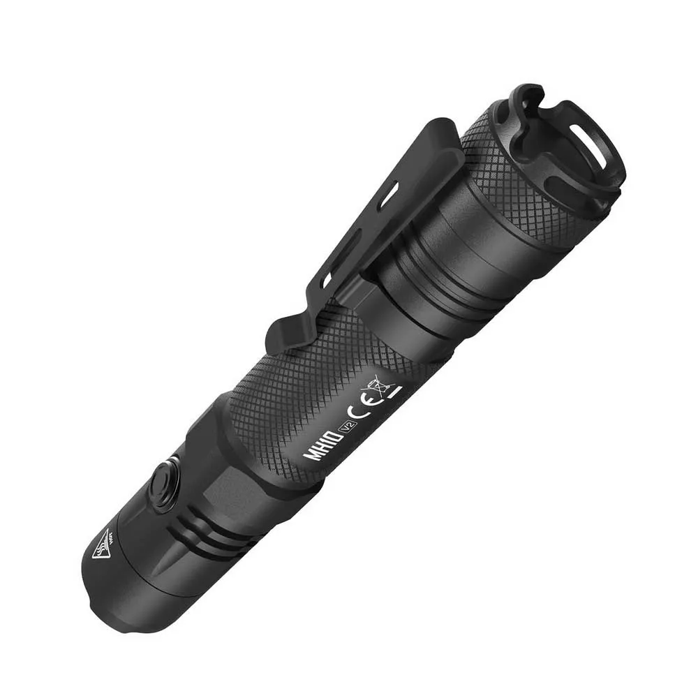 Nitecore Mh10 V2 Lommelykt, Black, 1200 Lysstyrker Nitecore Mh10 V2 Lommelykt, Black, 1200 Lysstyrker