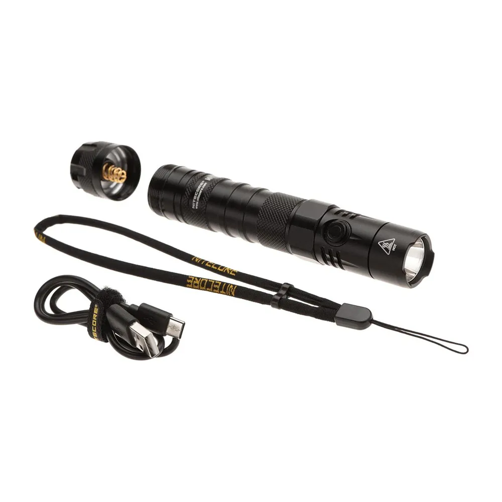 Nitecore Mh12 V2 Lommelykt, Black, One Size