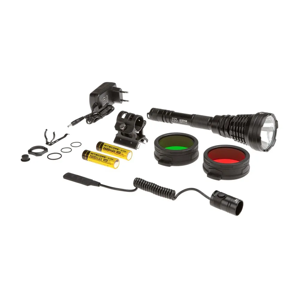 Nitecore Mh40gtr Hunting Kit Lommelykt, Black, One Size
