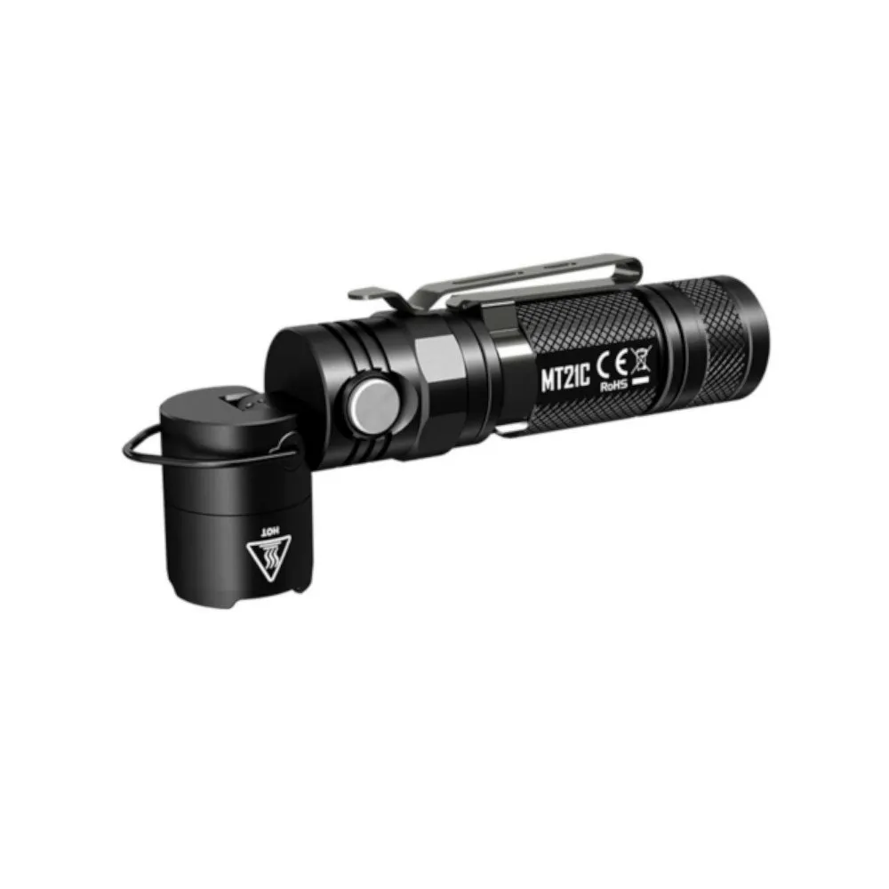Nitecore Mt21c Lommelykt, Black, 1000 Lysstyrker Nitecore Mt21c Lommelykt, Black, 1000 Lysstyrker