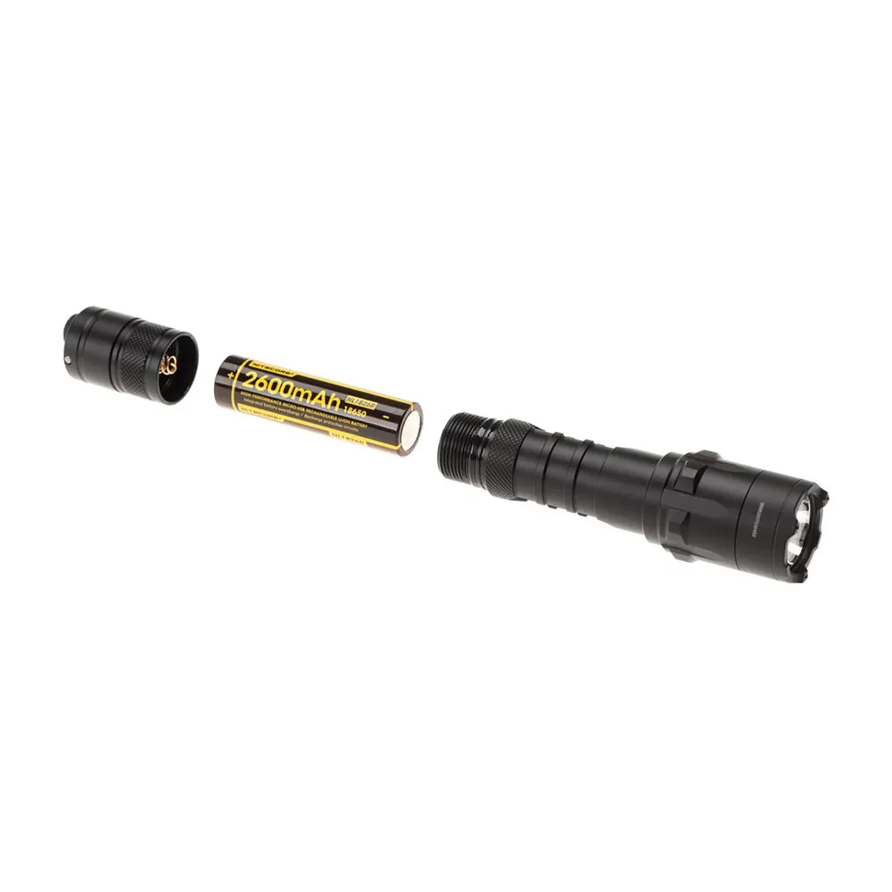 Nitecore P20 V2 Precise Tactical Lommelykt, Black, One Size