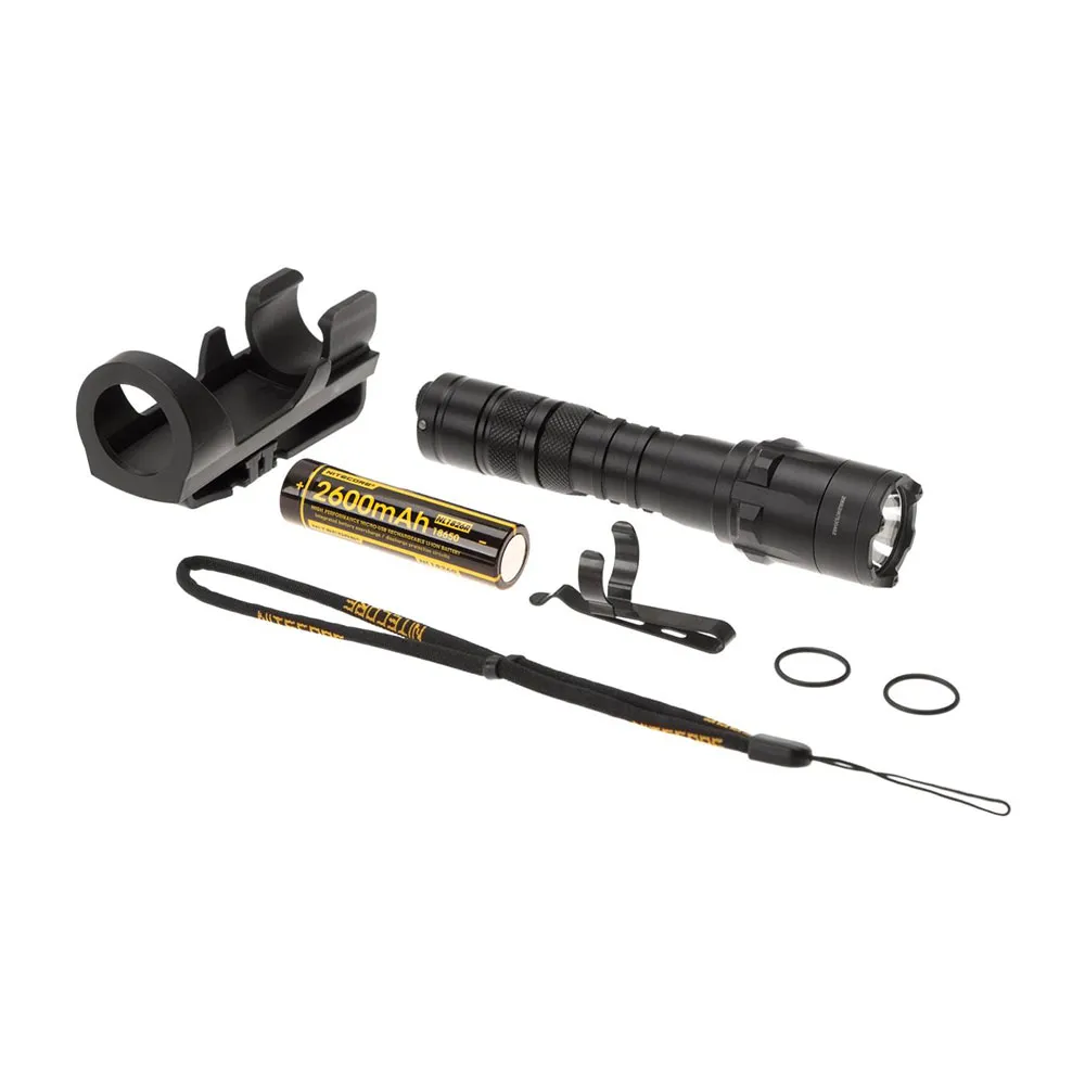 Nitecore P20 V2 Precise Tactical Lommelykt, Black, One Size