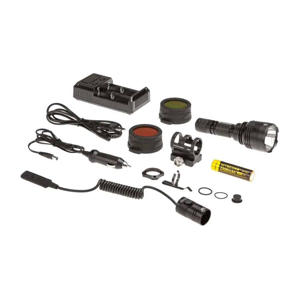 Nitecore P30 Hunting Kit Lommelykt, Black, One Size Nitecore P30 Hunting Kit Lommelykt, Black, One Size