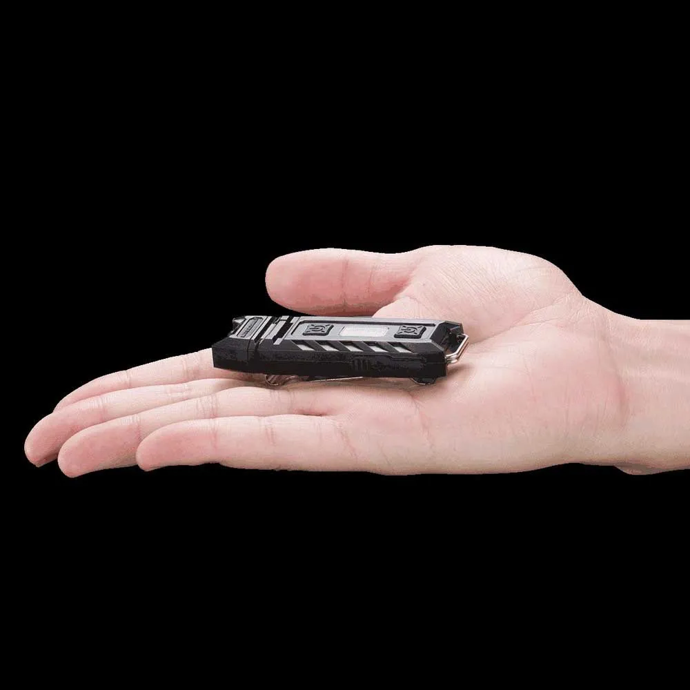 Nitecore Thumb Leo Lommelykt, Black, 45 Lysstyrker Nitecore Thumb Leo Lommelykt, Black, 45 Lysstyrker