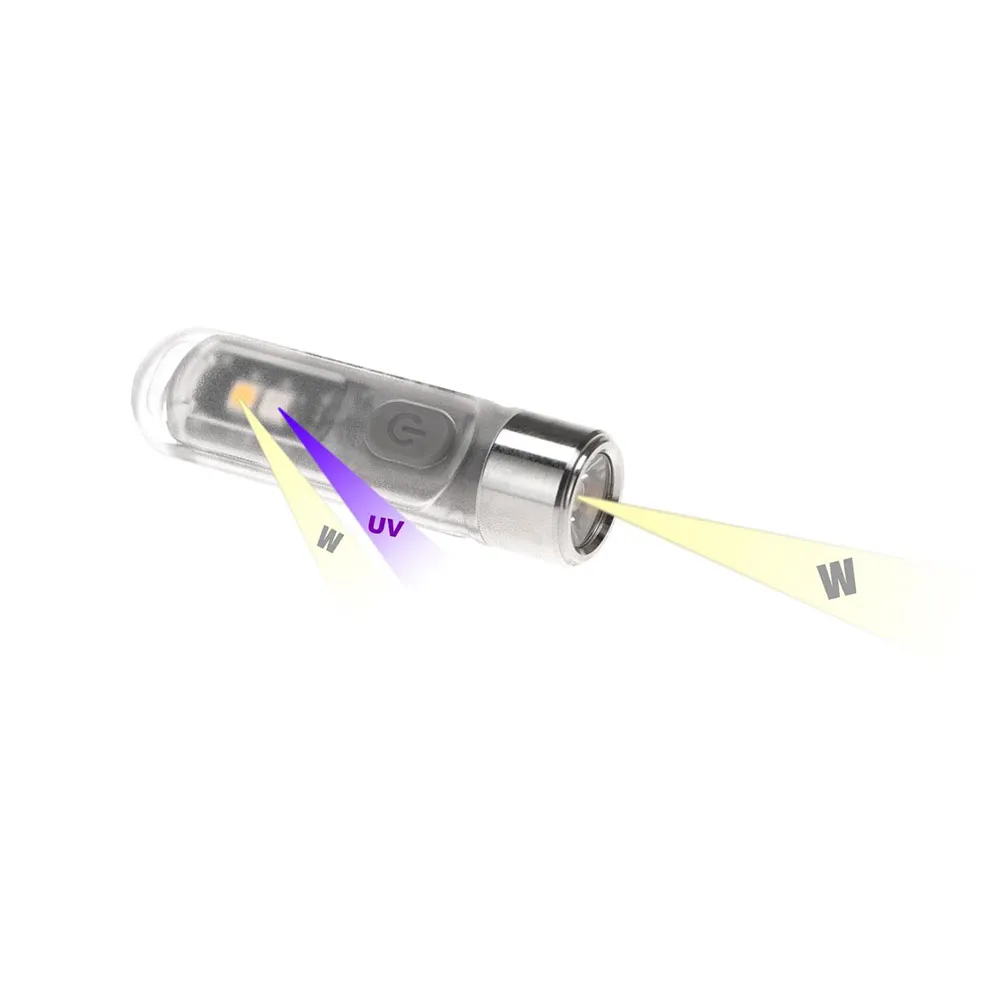 Nitecore Tiki Lommelykt, Transparent, One Size