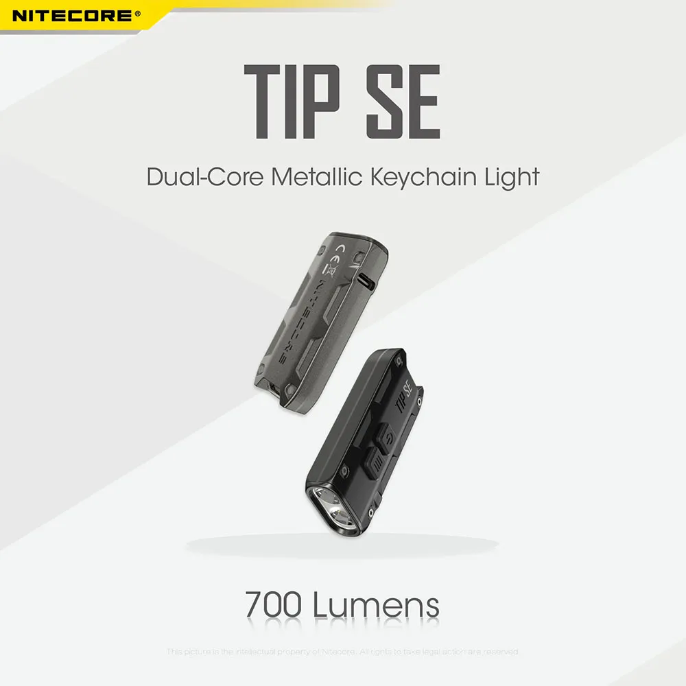 Nitecore Tip Se Lommelykt, Black, One Size