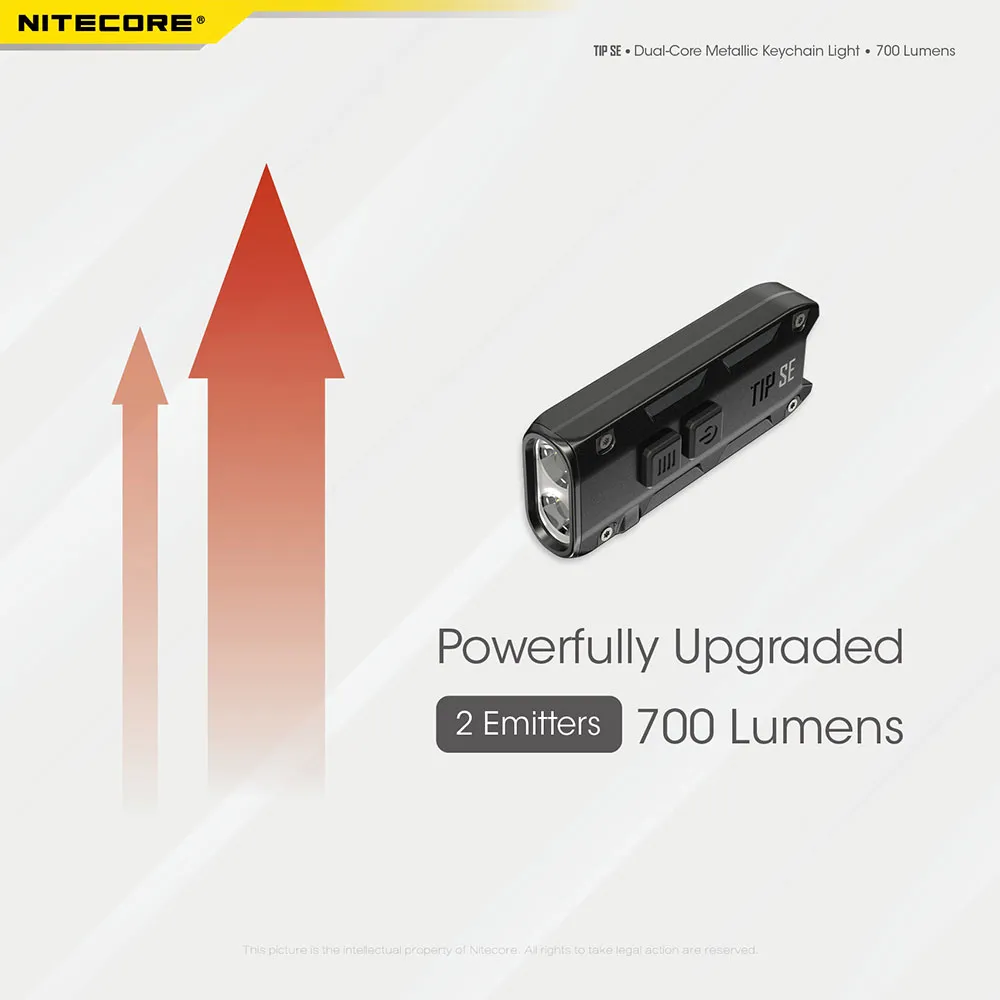 Nitecore Tip Se Lommelykt, Black, One Size