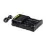 Nitecore Um4 Batterilader, Black, One Size