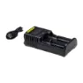 Nitecore Ums2 Batterilader, Black, One Size