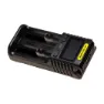 Nitecore Ums2 Batterilader, Black, One Size