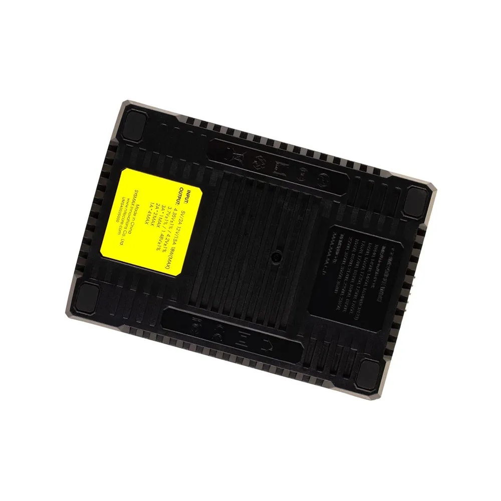 Nitecore Ums4 Batterilader, Black, One Size