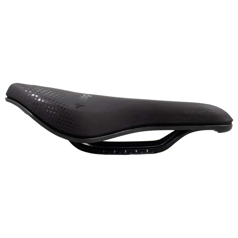 Nötig Robust Fe Sykkelsete, Black, 140mm