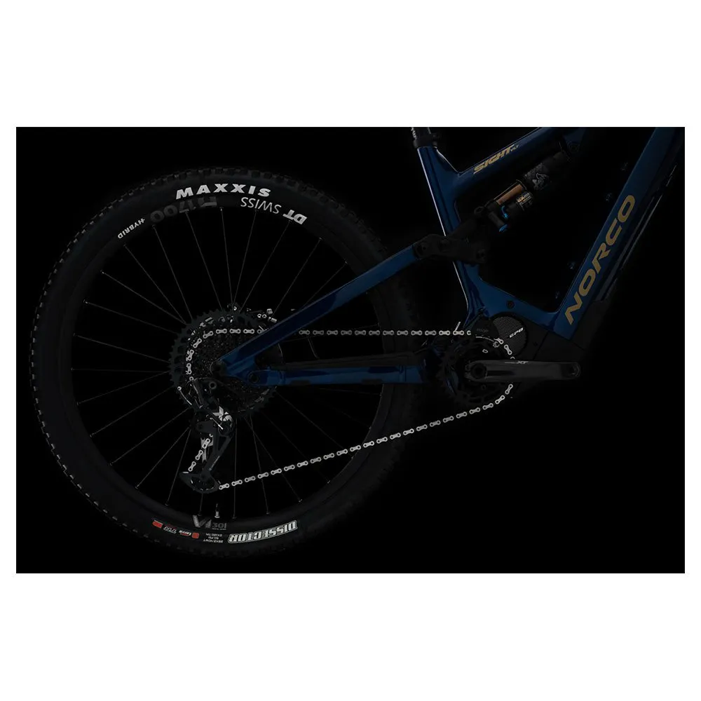 Norco Sight Vlt C1 29´´ X01 Eagle 2023 Elektrisk Terrengsykkel, Blue / copper, M, 900Wh, Elsykkel