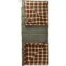 Nordisk Almond +10 Sovepose, Green, Left Zipper