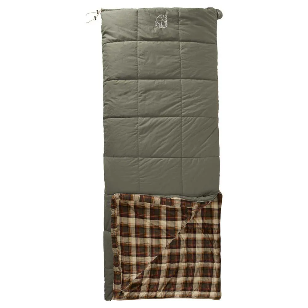 Nordisk Almond -2ºc Sovepose, Bungy cord, Double Zipper