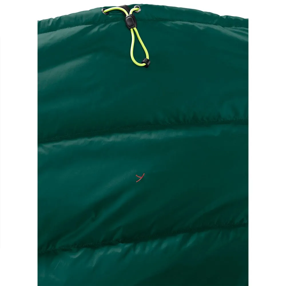 Nordisk Cosy Legs Kort Sovepose, Scarab / lime