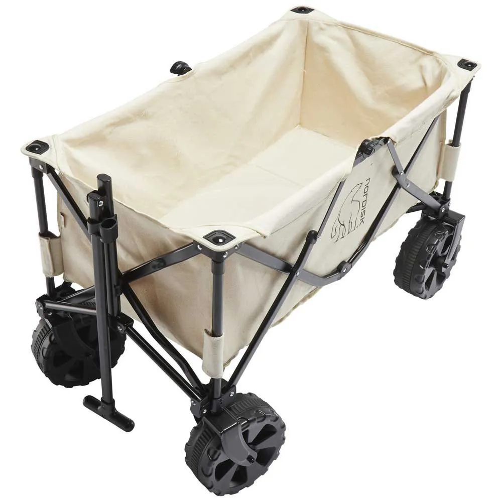 Nordisk Cotton Canvas Handlevogn, Natural, One Size Nordisk Cotton Canvas Handlevogn, Natural, One Size