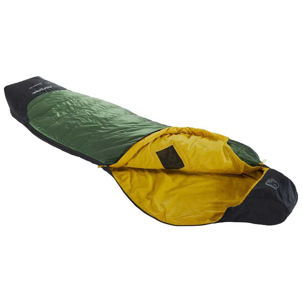 Nordisk Gormsson +10ºc Sovepose Refurbished, Artichoke green / mustard yellow / black