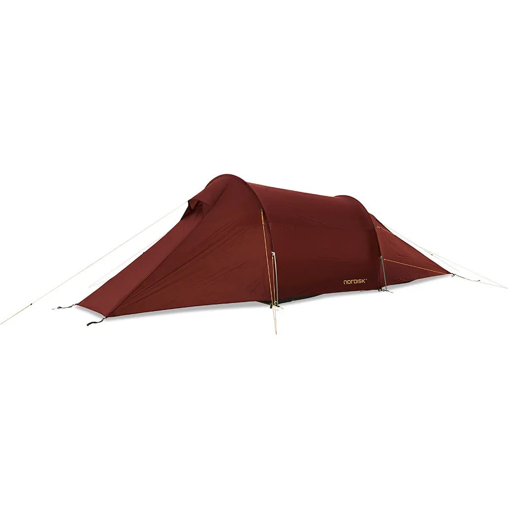 Nordisk Halland 2p Lw Telt, Burnt red, 2 Steder Nordisk Halland 2p Lw Telt, Burnt red, 2 Steder