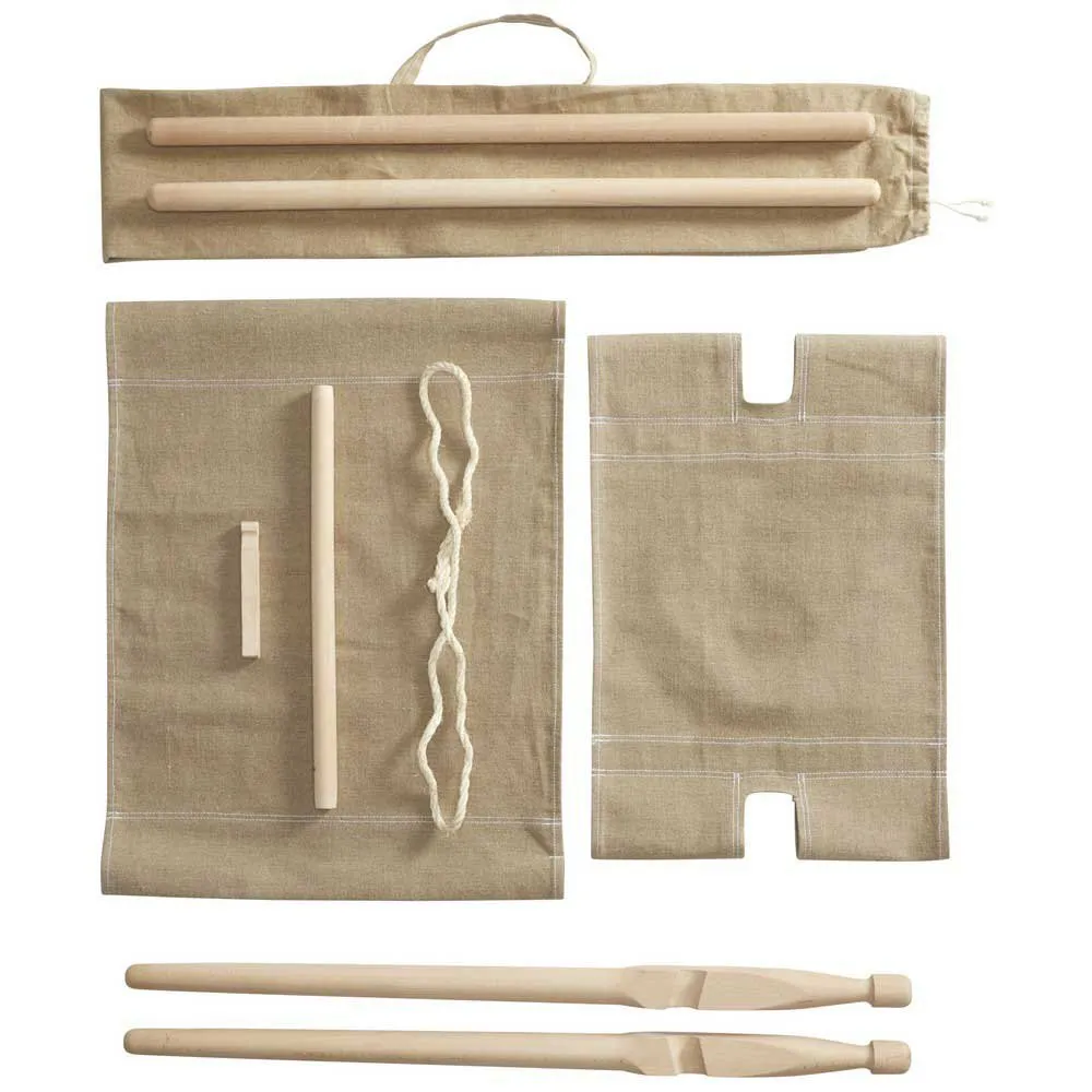 Nordisk Moesgaard Wooden Stol, Wood / cotton, One Size
