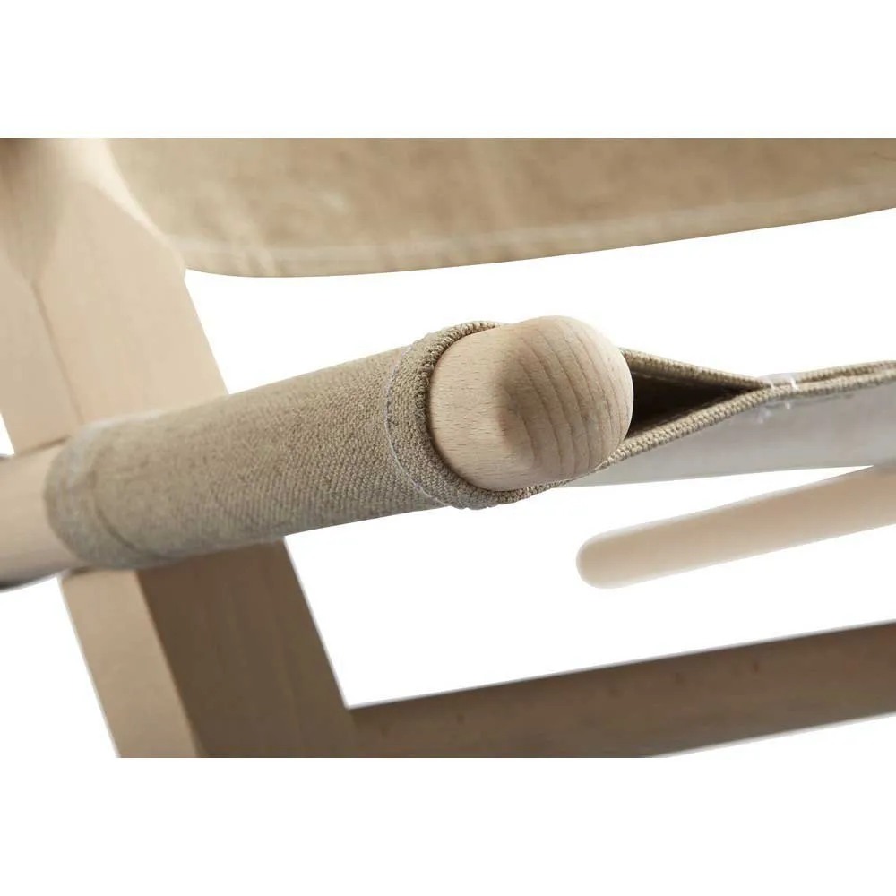Nordisk Moesgaard Wooden Stol, Wood / cotton, One Size