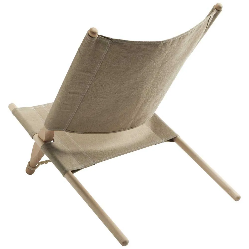 Nordisk Moesgaard Wooden Stol, Wood / cotton, One Size