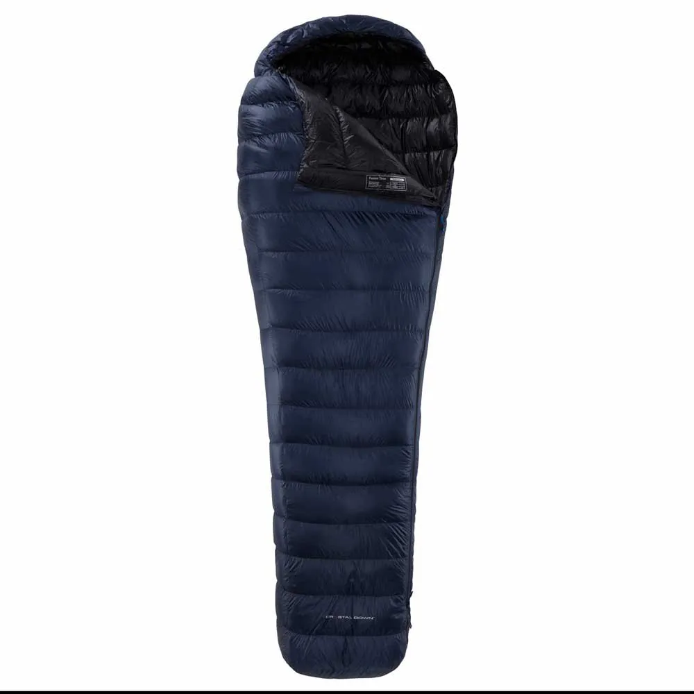 Nordisk Passion Three Sovepose, Mood indigo / black, Left Zipper