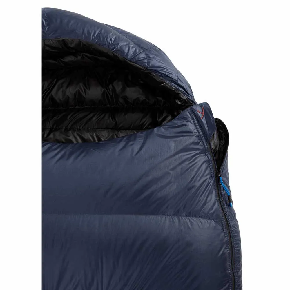 Nordisk Passion Three Sovepose, Mood indigo / black, Left Zipper