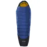 Nordisk Puk -10ºc Sovepose, True navy / mustard yellow / black, Left Zipper