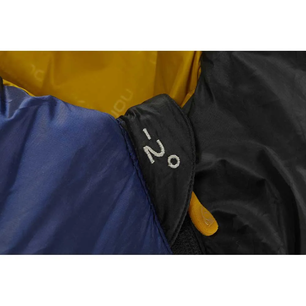 Nordisk Puk -2ºc Sovepose, True navy / mustard yellow / black, Left Zipper Nordisk Puk -2ºc Sovepose, True navy / mustard yellow / black, Left Zipper