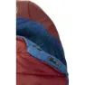 Nordisk Puk +4ºc Sovepose, Sun-dried tomato / majolica blue / syrah, Left Zipper