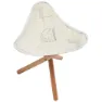 Nordisk Rebild Wooden 3 Krakk, Wood / cotton, One Size